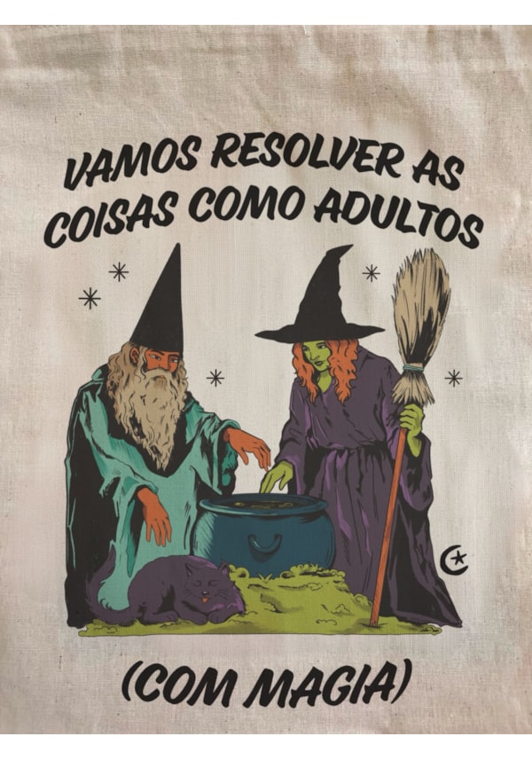 Ecobag Resolver com magia