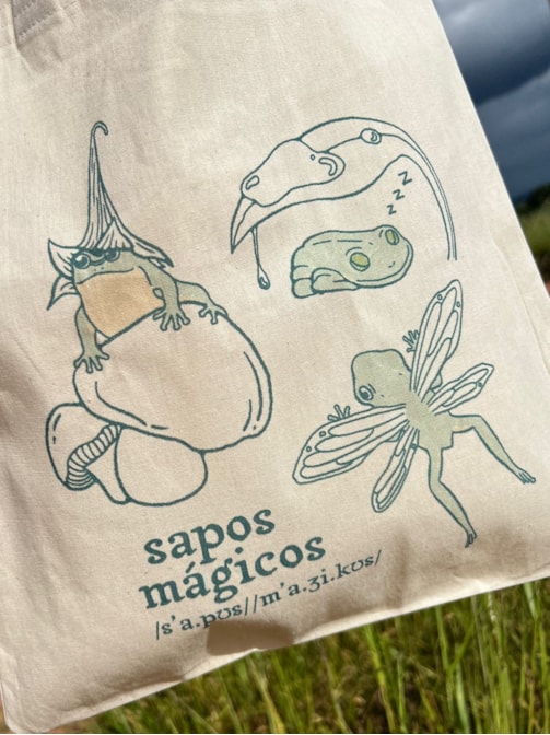 Ecobag Sapos Verdes