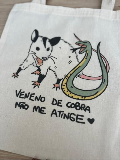Ecobag Saruê e Cobra