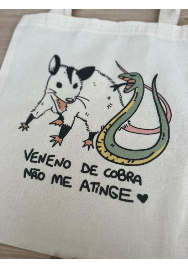 Ecobag Saruê e Cobra