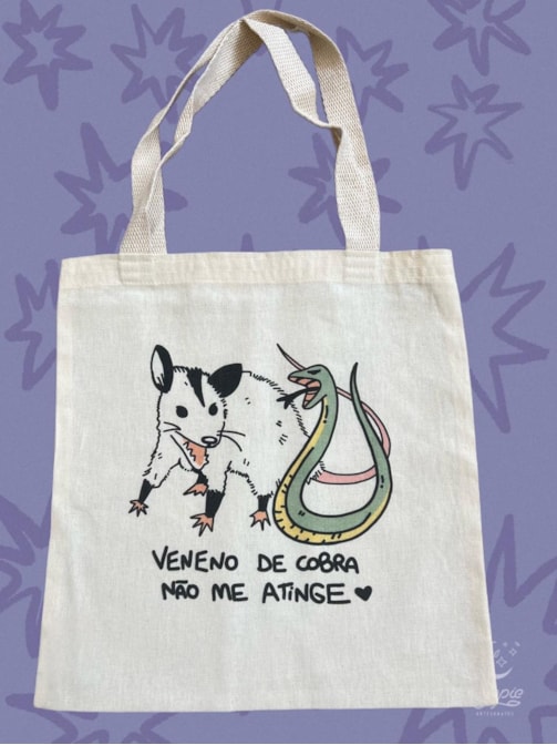Ecobag Saruê e Cobra