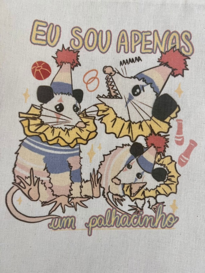 Ecobag Saruê Palhacinho — imagem 2