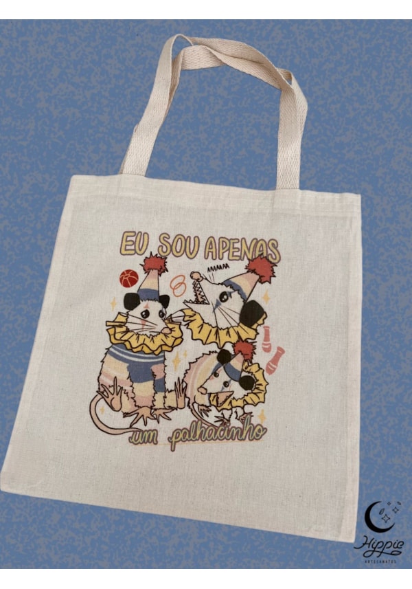 Ecobag Saruê Palhacinho