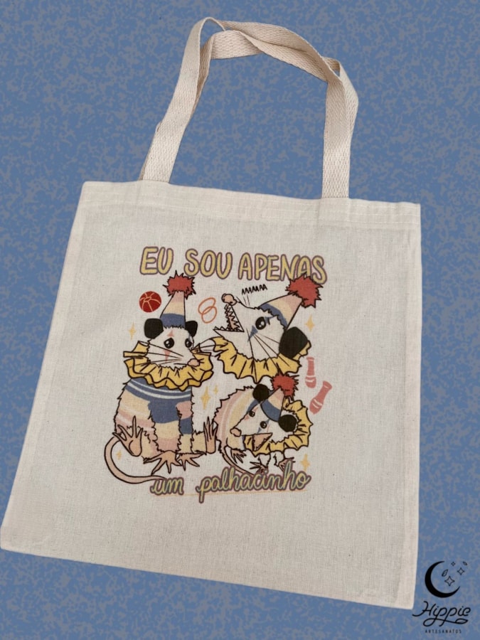 Ecobag Saruê Palhacinho — imagem 1