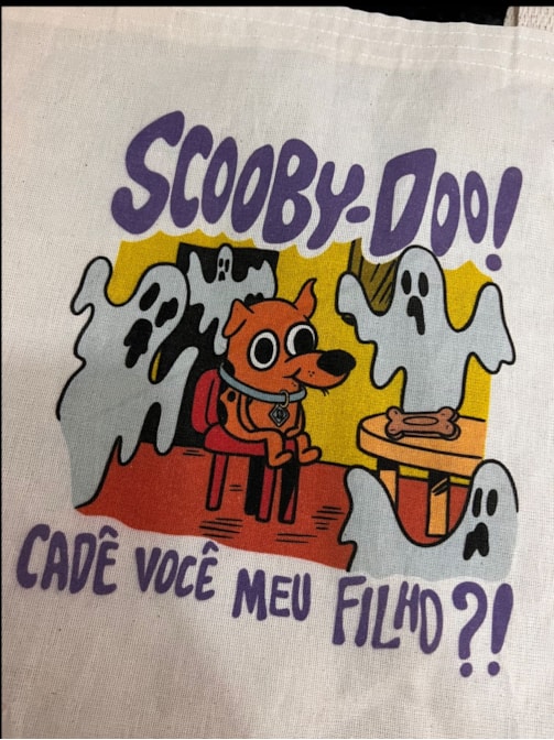 Ecobag Scooby Doo Cadê Você