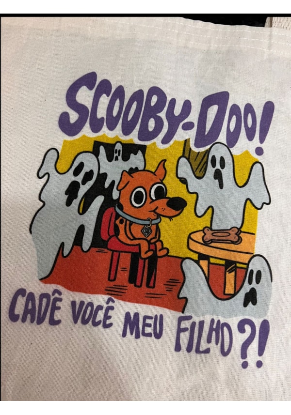 Ecobag Scooby Doo Cadê Você