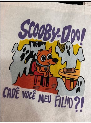 Ecobag Scooby Doo Cadê Você