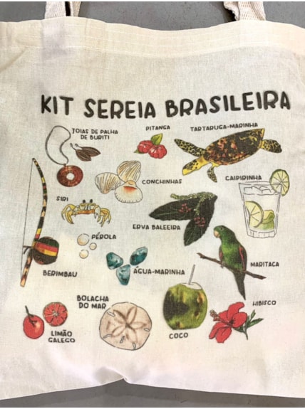 Ecobag Sereia Brasileira