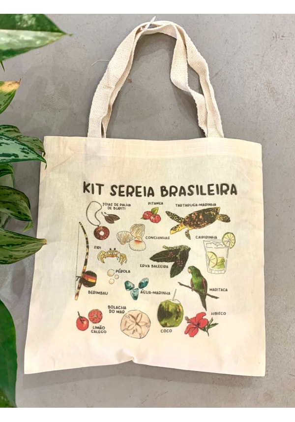 Ecobag Sereia Brasileira
