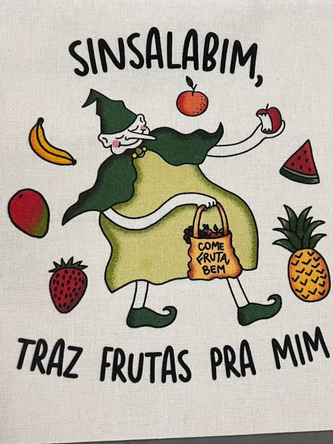 Ecobag Sinsalabim Traz Frutas pra Mim — imagem 2