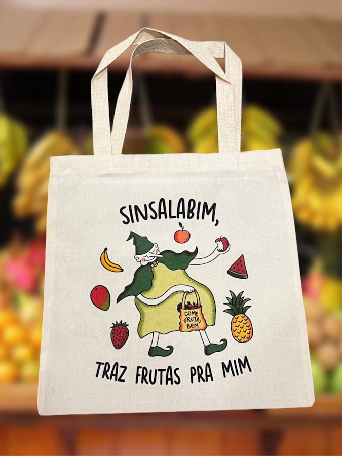 Ecobag Sinsalabim Traz Frutas pra Mim — imagem 1