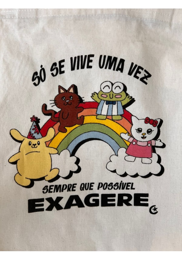 Ecobag Só se vive uma vez