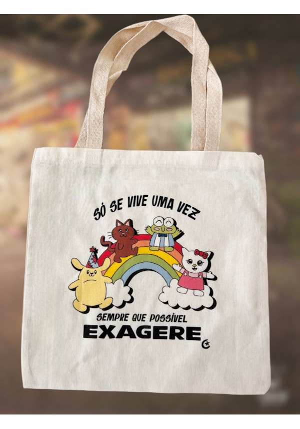 Ecobag Só se vive uma vez
