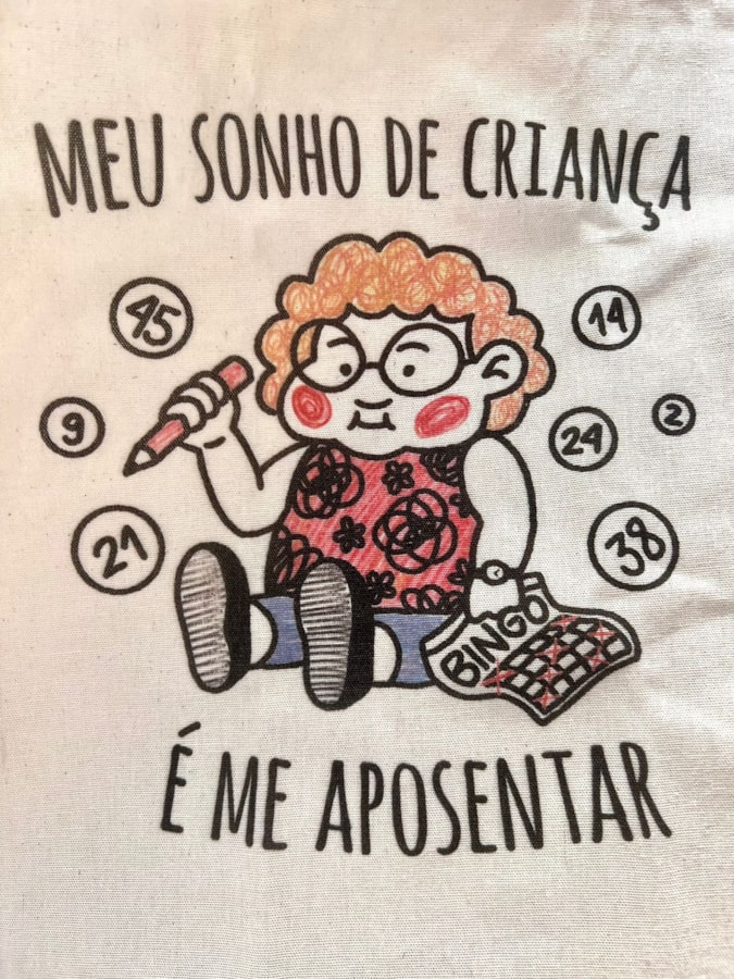 Ecobag Sonho de Aposentado — imagem 2