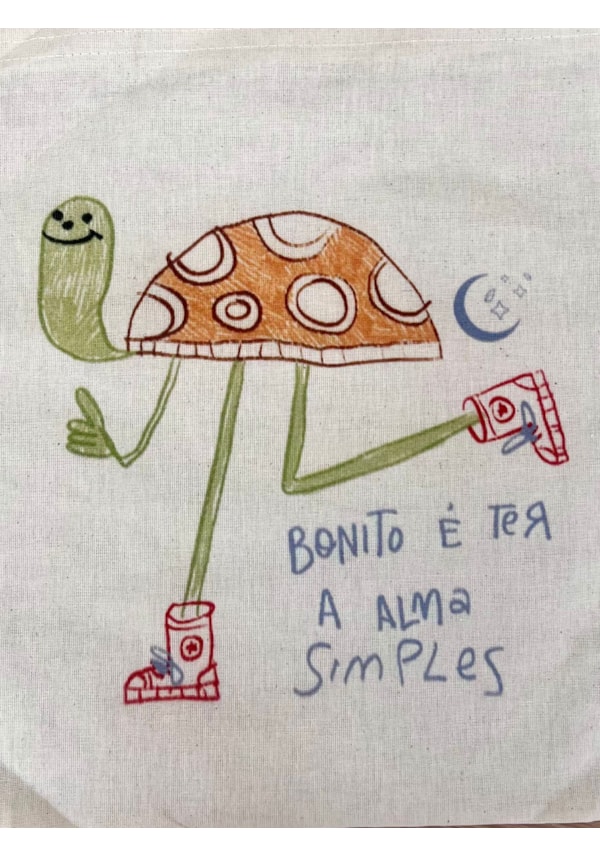 Ecobag Tartaruga Alma Simples