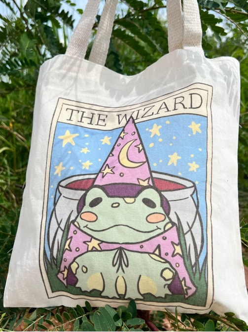 Ecobag The Wizard Frog