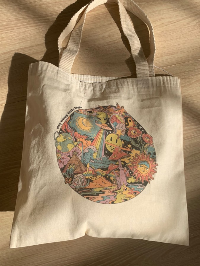 Ecobag Trip Hippie — imagem 1