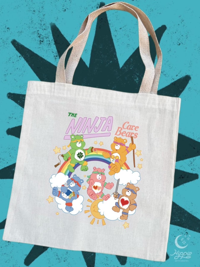 Ecobag Ursinhos Carinhosos Ninja — imagem 1