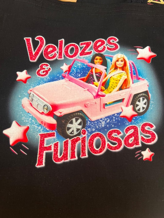 Ecobag Velozes e Furiosas - Preta — imagem 2