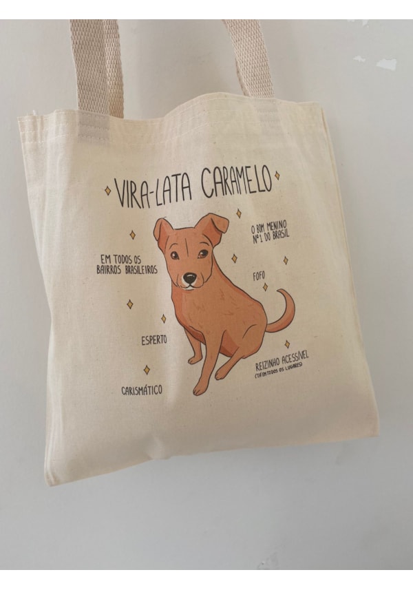 Ecobag Vira Lata Caramelo
