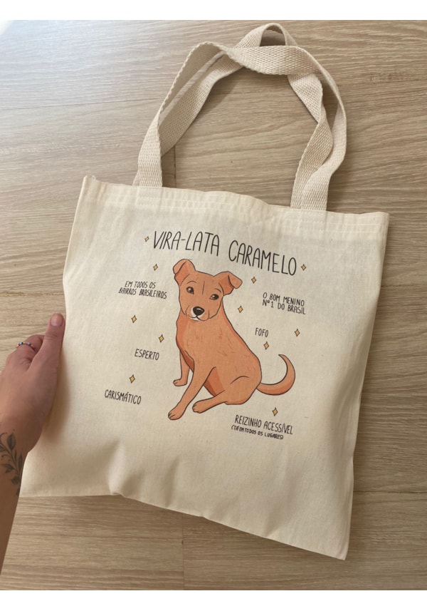 Ecobag Vira Lata Caramelo