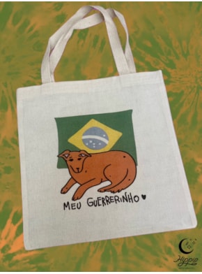 Ecobag Vira Lata Caramelo Guerreirinho