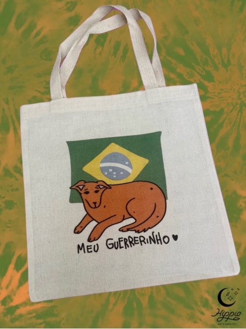 Ecobag Vira Lata Caramelo Guerreirinho