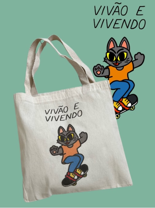 Ecobag Vivão e Vivendo