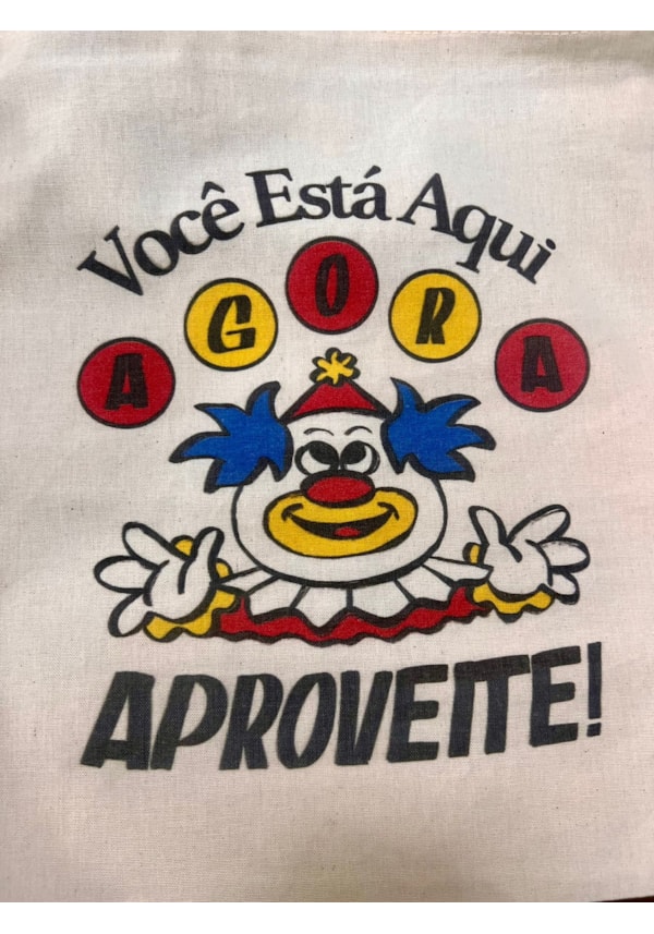 Ecobag Você está aqui agora