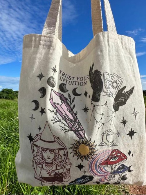 Ecobag Witch Things