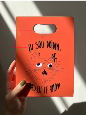 Embalagem Gato - 21cm x 15cm