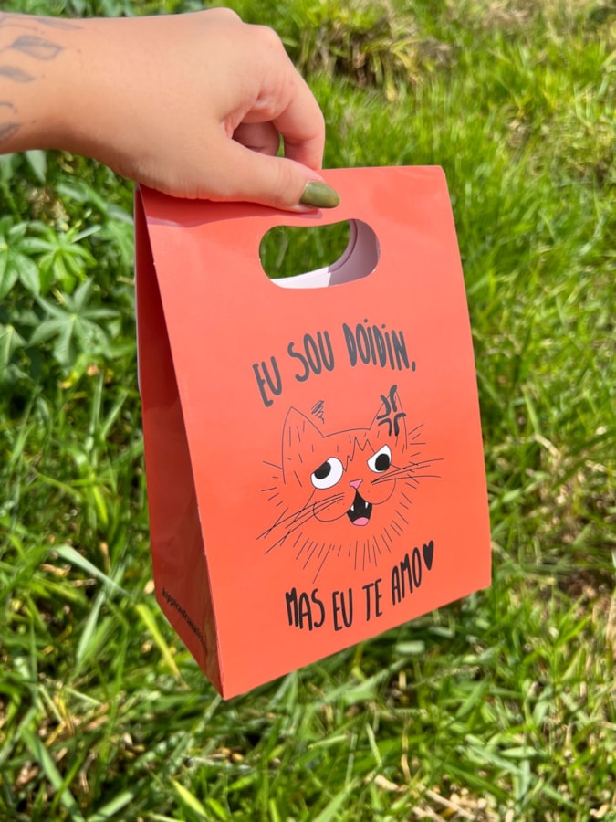 Embalagem Gato - 21cm x 15cm — imagem 1