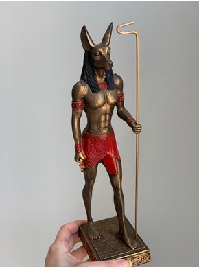 Estatueta Anúbis - Deus Guardião