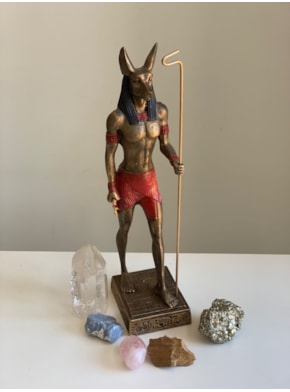 Estatueta Anúbis - Deus Guardião