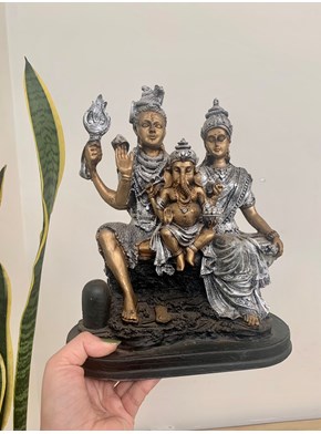 Estatueta Família de Deuses Indianos