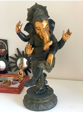 Estatueta Mestre Ganesha