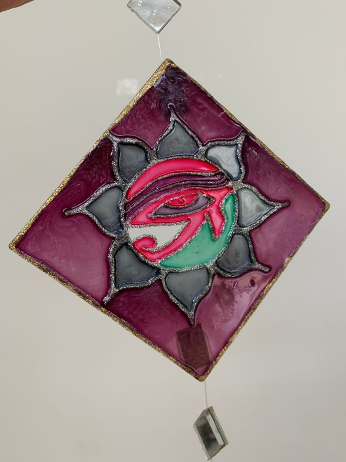 Fio de Luz Vitral - Horus — imagem 1