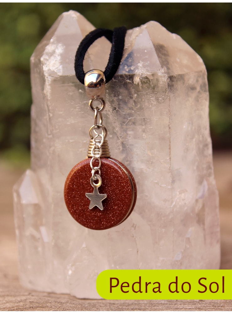 Gargantilha Pedra com Estrela — imagem 4