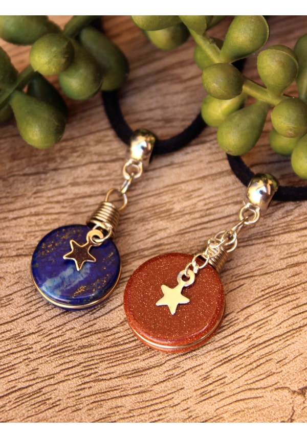 Gargantilha Pedra com Estrela