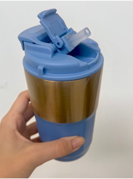 Garrafa 420ml Térmica Aço Inox - Caranguejo