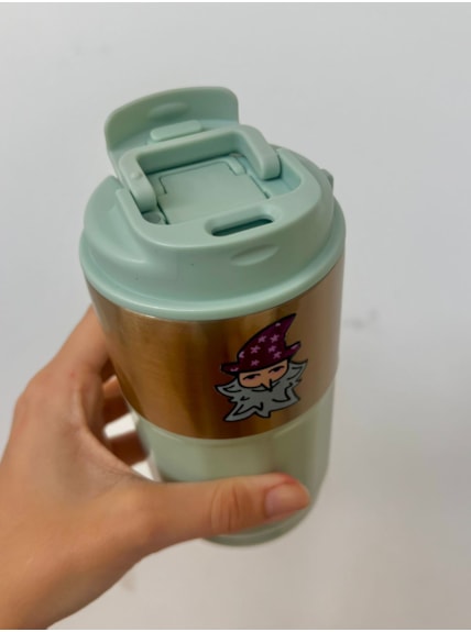 Garrafa 420ml Térmica Aço Inox - Mago