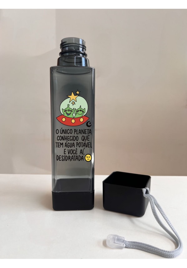 Garrafa 600ml Aliens Único Planeta