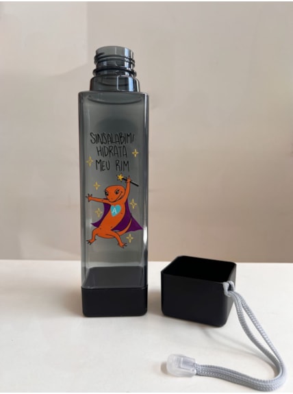 Garrafa 600ml Sinsalabim Lagartixa