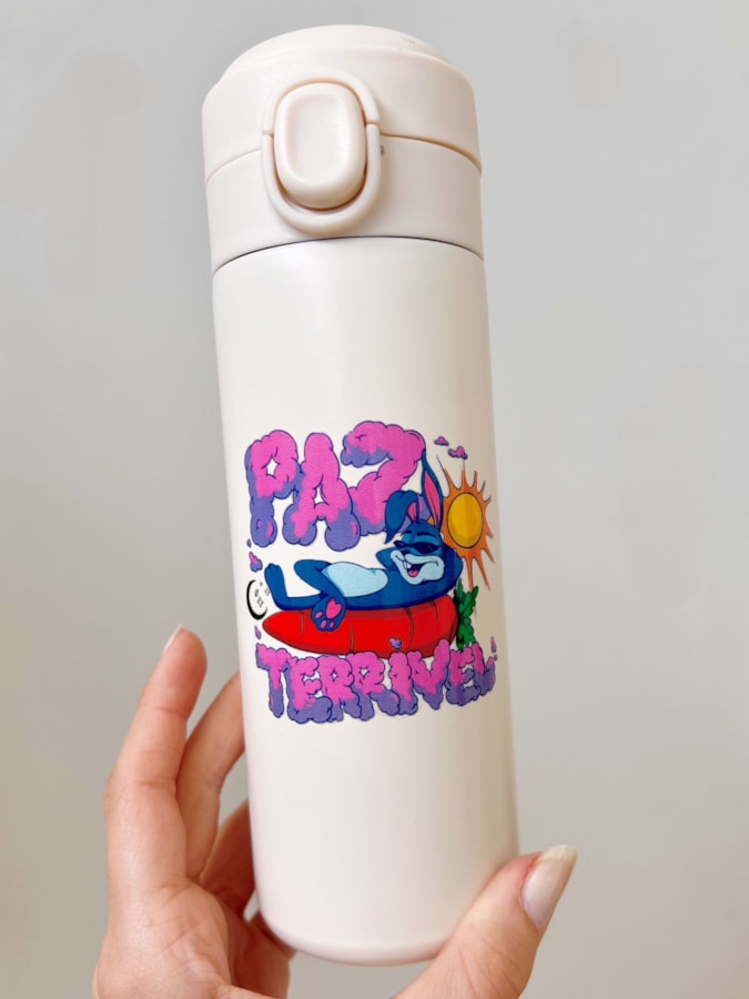 Garrafa Isotérmica - Paz Terrível — imagem 1