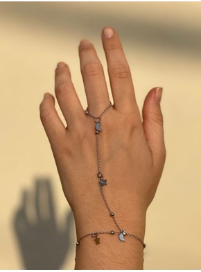 Hand Chain Lua e Estrelinhas