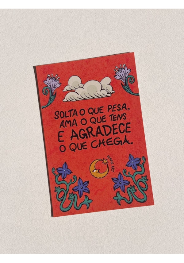 Imã de Geladeira - Agradece