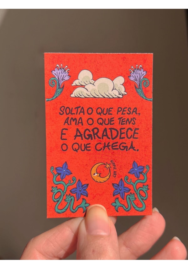 Imã de Geladeira - Agradece
