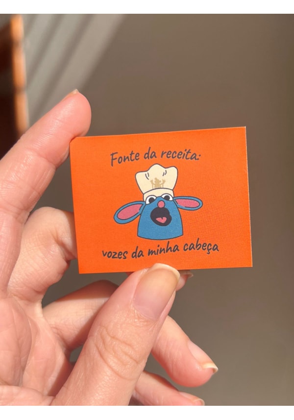Imã de Geladeira - Fonte da receita