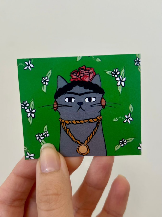 Imã de Geladeira - Gato Mexicano — imagem 2