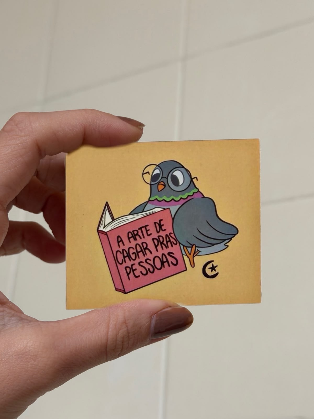 Imã de Geladeira - Pomba, a arte — imagem 2